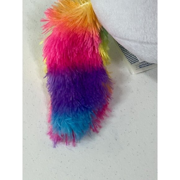 Build-A-Bear Unicorn Plush White with Rainbow Mane & Tail 16” - Picture 10 of 14
